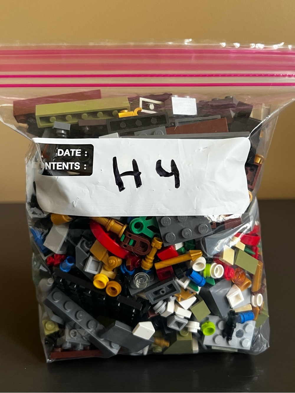 LEGO Small And Medium Mix Colors Accessories , Spare Parts And Brick Pieces.14oz